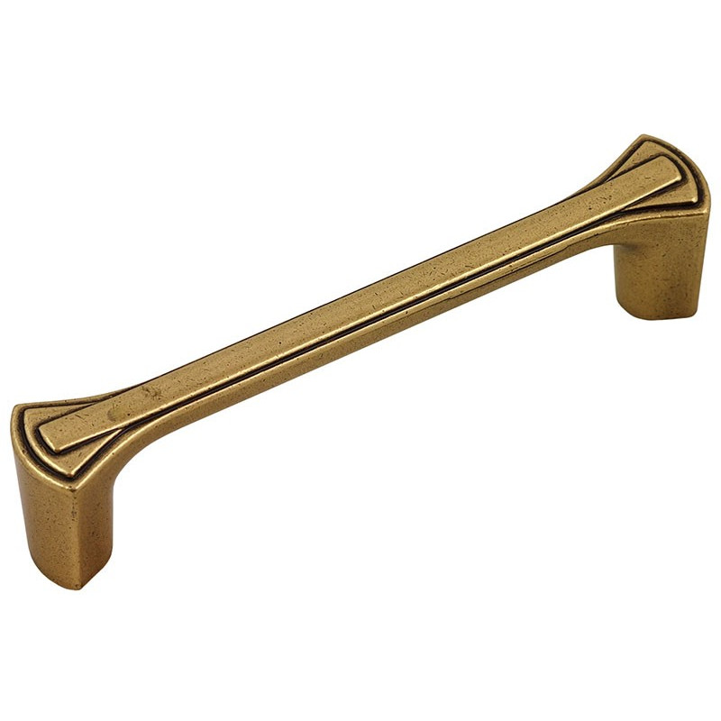 UR044 Retro Furniture Handle - 96 mm, Old Gold