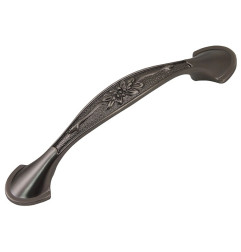 KAMA 90805 Retro Furniture Handle - 96 mm, Old Silver