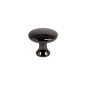 GTV Udine Furniture Handle - With Screw, Nickel Black