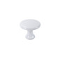 GTV Udine Furniture Handle - With Screw, Matt White