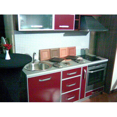 KAMA 337 Aluminium Furniture Handle - 224 mm