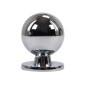 KAMA 8125L Furniture Handle - 25 mm, With Screw, Chrome