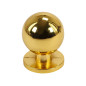 KAMA 8125L Furniture Handle - 25 mm, With Screw, Gold