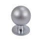 KAMA 8125S Furniture Handle - 19 mm, With Screw, Matt Chrome