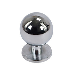 KAMA 8125S Furniture Handle - 19 mm, With Screw, Chrome