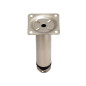 510 Adjustable Furniture Leg - 100 mm, Inox 510 Adjustable Furniture Leg - 100 mm, Inox