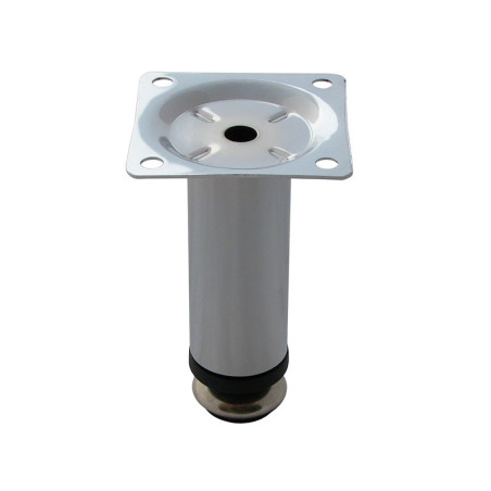 KR-510 Adjustable Furniture Leg - 100 mm, chrome
