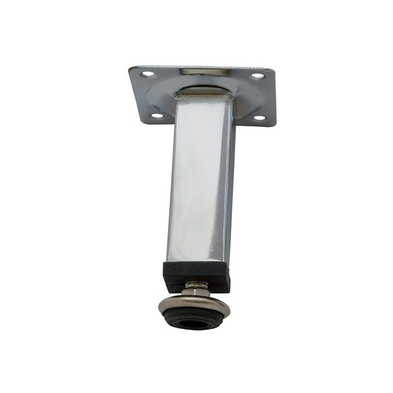 511 Adjustable Furniture Leg - 100 mm, Chrome