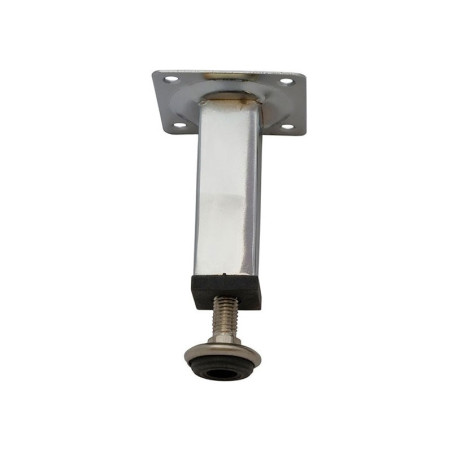 511 Adjustable Furniture Leg - 100 mm, Chrome