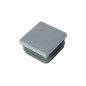 Square Tube End Cap - 40 x 40 mm, Grey