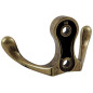 Nomet G4 Furniture Hook - Antique Brass