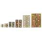 DMX ZS Pivot Furniture Hinge - 60 х 43 mm