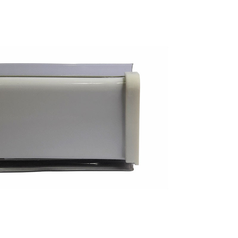 PVC Convex Skirting - Mini, White, 4 m