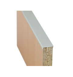 KAMA U-shaped Aluminium Nailing Profile For Furniture - 2.440 meters