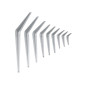Wkret-met Shelf Support - 400 x 350 mm, White