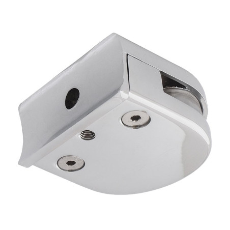 KAMA J78B Glass Shelf Support - Chrome