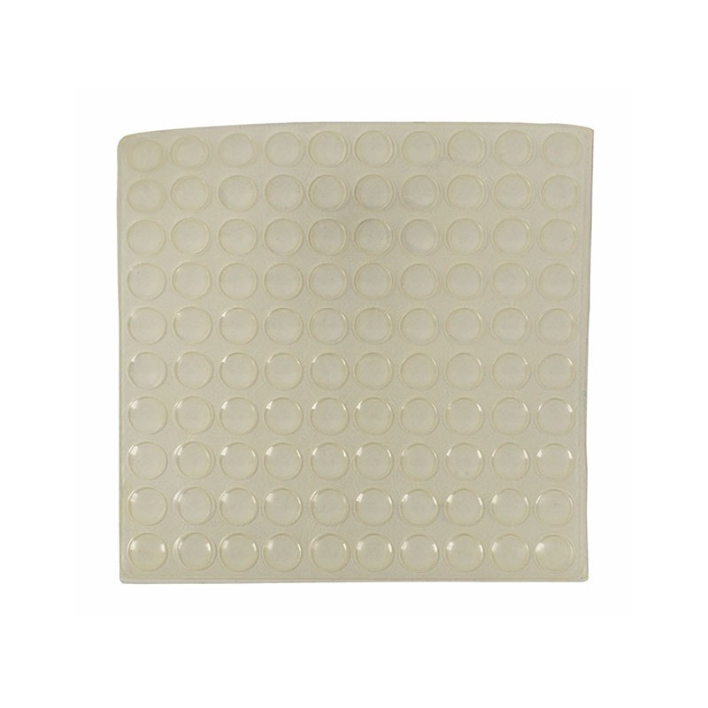 3M Transparent Buffers For Silent Closing - ∅8 mm, 100 pcs