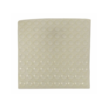 3M Transparent Buffers For Silent Closing - ∅8 mm, 100 pcs