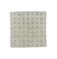 3M Transparent Buffers For Silent Closing - ∅12 mm, 64 pcs