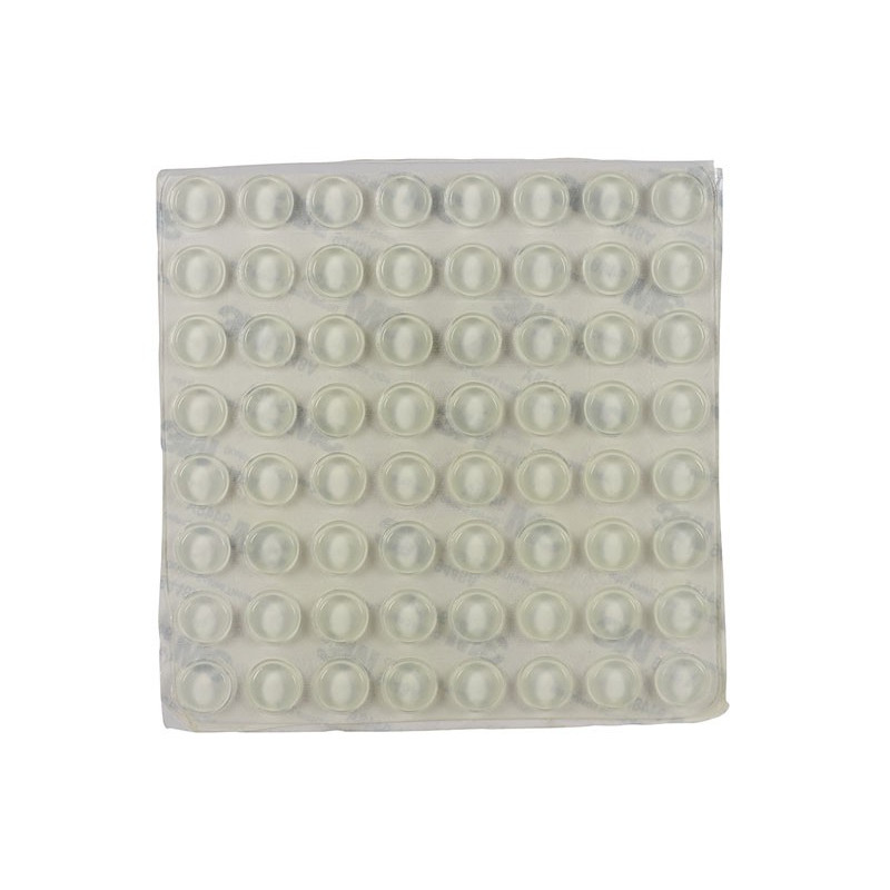 3M Transparent Buffers For Silent Closing - ∅12 mm, 64 pcs