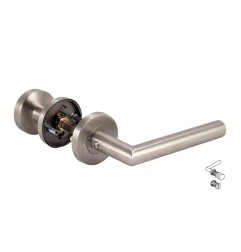Dormakaba Pure 8906 Interior Door Handle With Knob - For Cylinder, Inox, Right