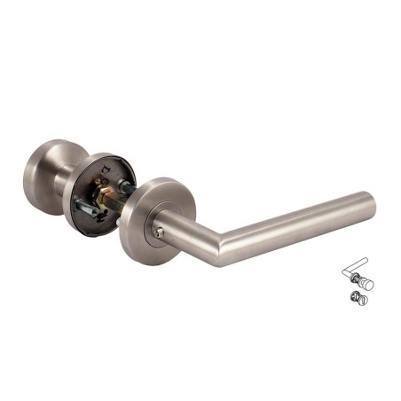 Dormakaba Pure 8906 Interior Door Handle With Knob - For Cylinder, Inox, Right
