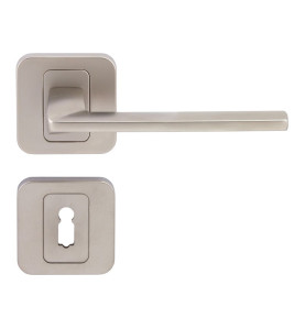 Pem Interior Door Handles - Matte Nickel, For Standard Key