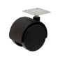 KAMA PB Furniture Castor With Plate - ∅50 mm