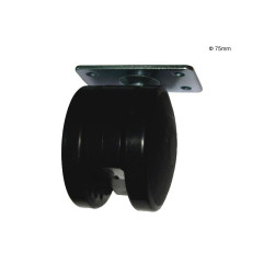 PPB 75 Strengthened Furniture Castor With Plate - ∅50 mm
