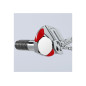 3 pairs of plastic jaws KNIPEX for all 86 XX 250 models