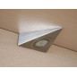GTV Pyramidal Surface Mounted Halogen Light - Inox