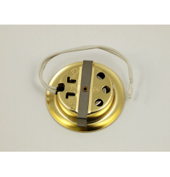 GTV Recessed Halogen Spotlight - Gold