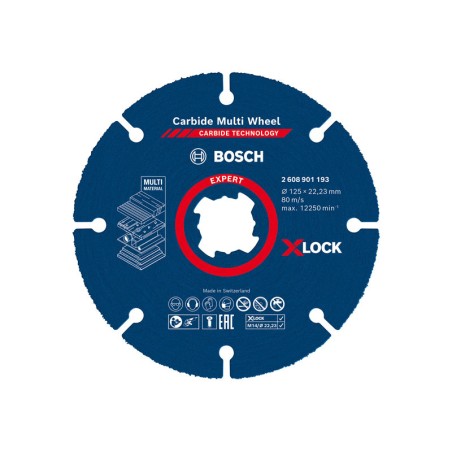 Диск за дърво BOSCH Carbide Multi Wheel X-LOCK 125mm