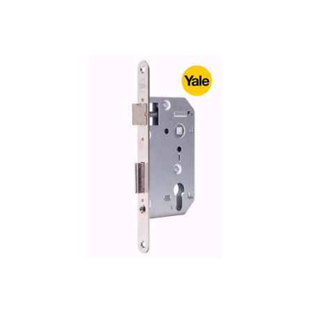 Yale locks 70 x 50 mm Lock For Wooden Interior Doors - Cylinder, Chrome Matt