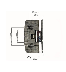 KS-180 Glass Hinge