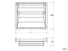 MK-20A Shoe Rack - scheme