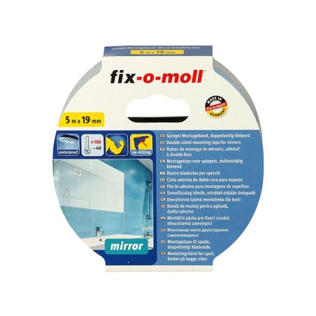 Водоустойчива двойнолепяща лента за огледала Fix-o-moll