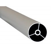 KAMA Aluminium Support Tube For Furniture - 3 m, ∅38 mm
