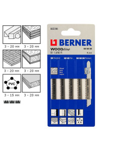 Ножове за зеге за дърво Berner WoodLine BI 1.9/60 R