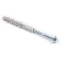 Wkret-met KPO Frame Plugs With Hex Flange Screw - ∅16 x 140 mm, 15 pcs