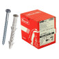 Wkret-met KPR-PIKE K Frame Plug With Hex Head Screw - ∅8 x 65 mm, 50 pcs