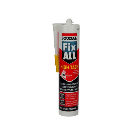 Еластично лепило-уплътнител Soudal Fix All High Tack - 290 мл