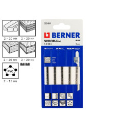 Berner WoodLine 1.3/50 C Jigsaw Blades