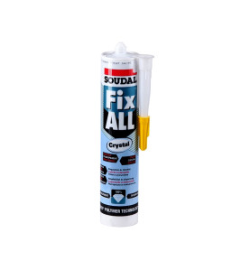 Soudal Fix All Crystal Clear Sealant Adhesive - 290 ml