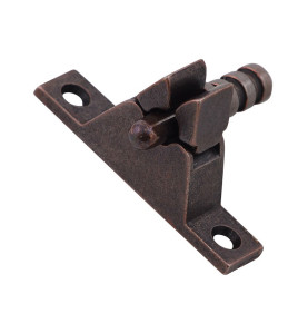 Metal Door Stopper With Locking Mechanism - Bronze