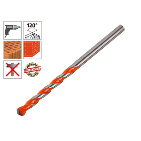 Alpen Profi Ziegel Drill Bit - 6 mm