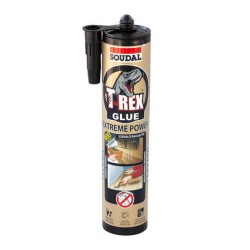Бързо втвърдяващо се монтажно лепило подсилено с фибри Soudal T-rex
