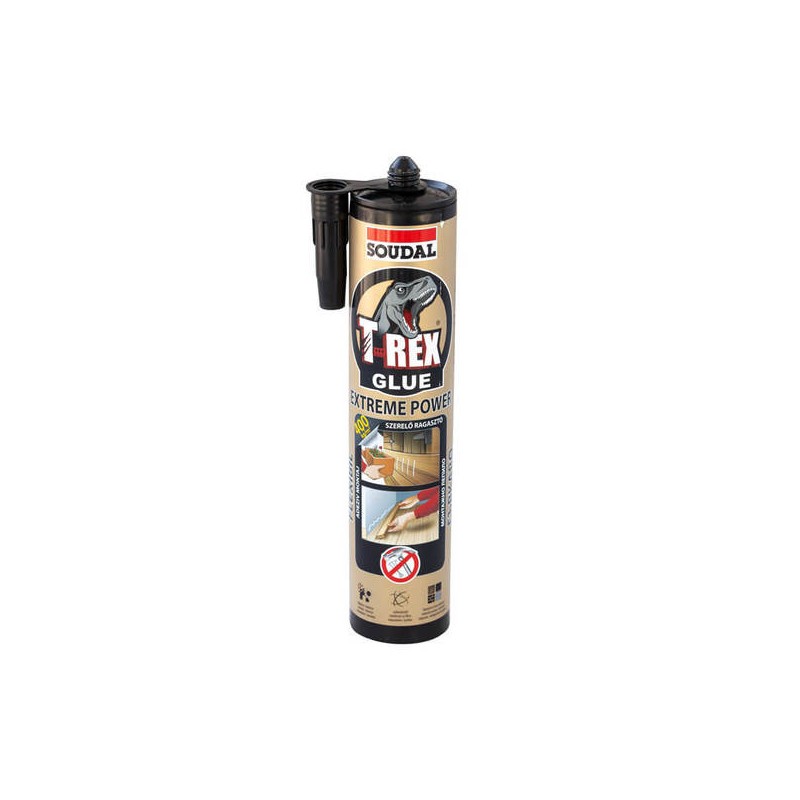 Монтажно лепило подсилено с фибри Soudal T-Rex