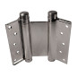 IBFM Double Acting Spring Hinges Set - 125 mm, Nickel, Up to 27 kg doors