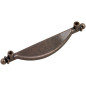 UR042 Retro Furniture Handle - 96 mm, Old Silver